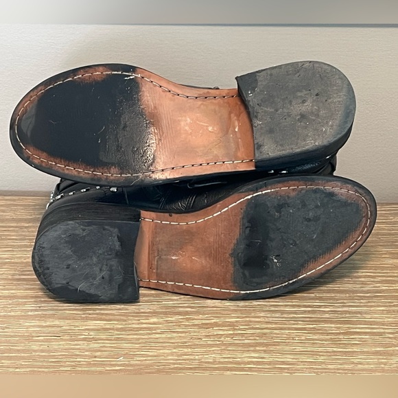 Sam Edelman Drea Biker Rocker Punk Goth Boots 8.5 - Picture 13 of 14